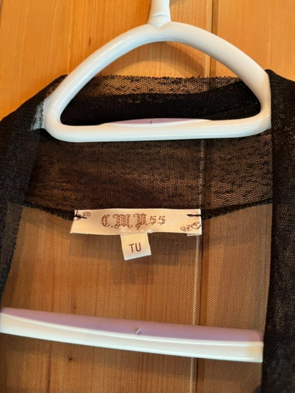 Embroidered black duster - Picture 4 of 5